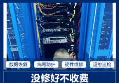 服务器存储维修机房网络故障维修勒索病毒防护双机热备